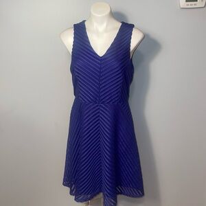 Mossimo purple eyelet halter dress. Size large.